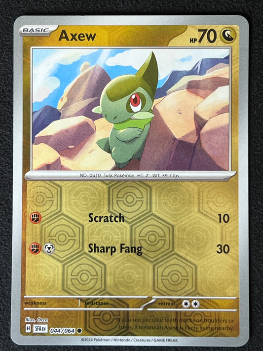 044/064 Axew - Pokémon Shrouded Fable Common Reverse