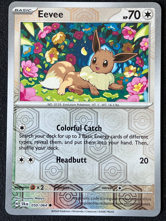 050/064 Eevee - Pokémon Shrouded Fable Common Reverse