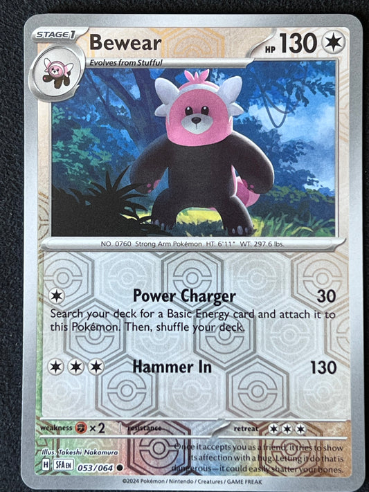 053/064 Bewear - Pokémon Shrouded Fable Common Reverse