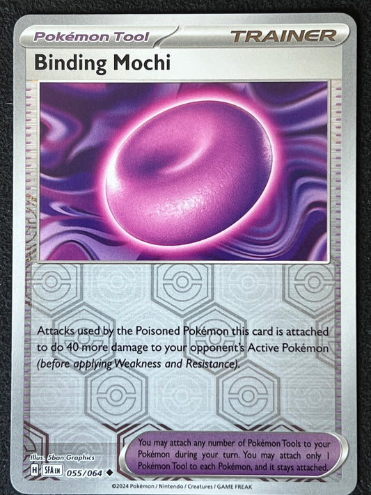 055/064 Binding Mochi - Pokémon Shrouded Fable Uncommon Reverse