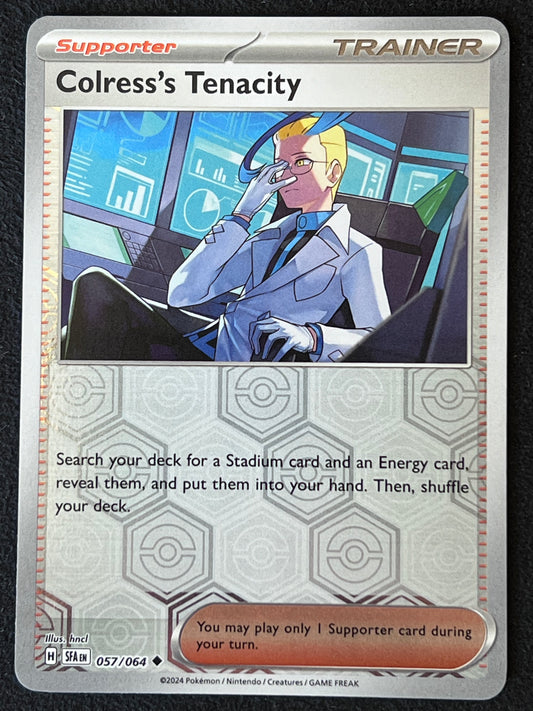 057/064 Colress’s Tenacity - Pokémon Shrouded Fable Uncommon Reverse