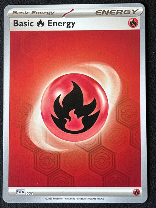 Energy Fire - Pokémon Shrouded Fable Reverse