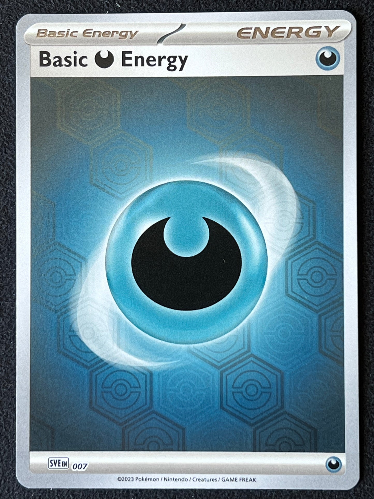 Energy Dark - Pokémon Shrouded Fable Reverse