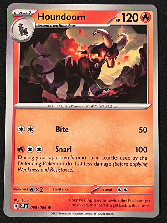 008/064 Houndoom - Pokémon Shrouded Fable Common