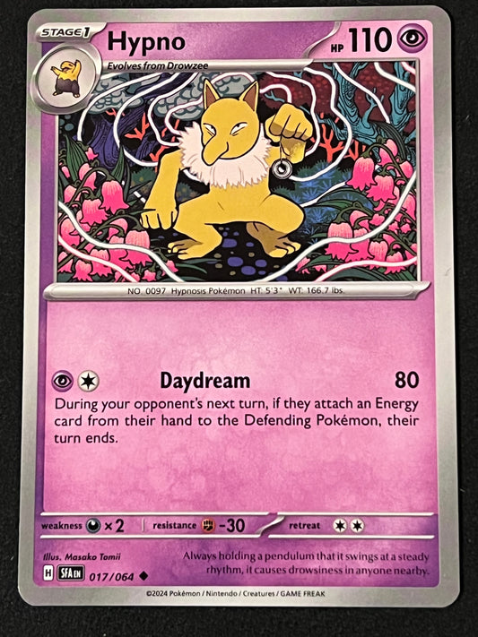 017/064 Hypno - Pokémon Shrouded Fable Uncommon