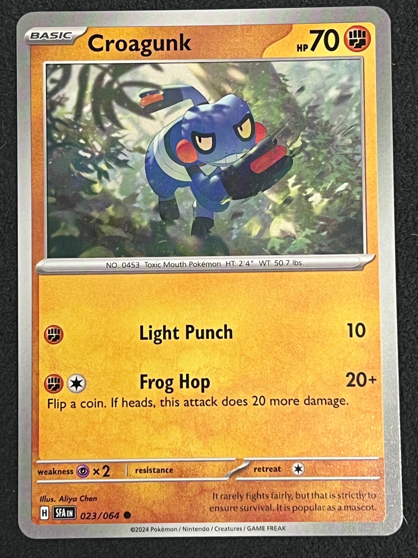 023/064 Croagunk - Pokémon Shrouded Fable Common