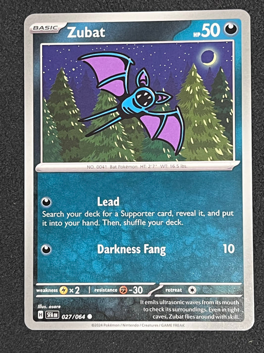 027/064 Zubat - Pokémon Shrouded Fable Common