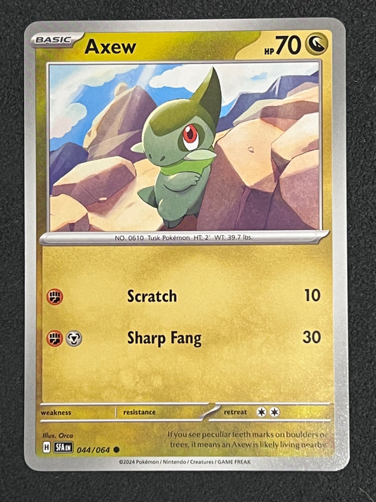 044/064 Axew - Pokémon Shrouded Fable Common