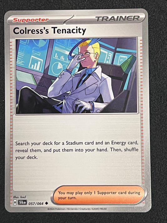 057/064 Colress’s Tenacity - Pokémon Shrouded Fable Uncommon