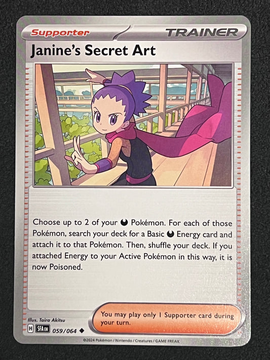 059/064 Janine’s Secret Art - Pokémon Shrouded Fable Uncommon