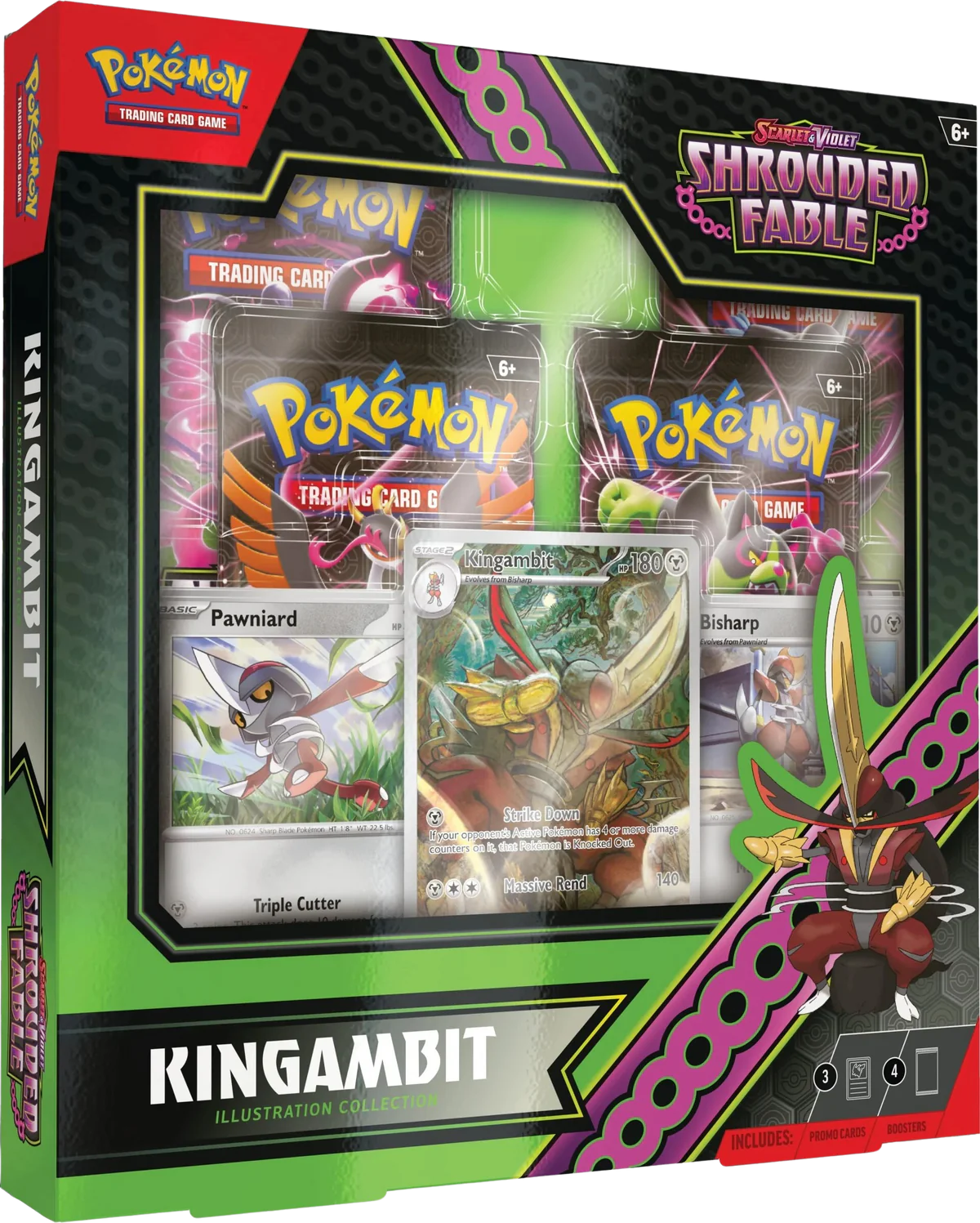 Pokémon TCG: SV06.5 - Shrouded Fable Kingambit Illustration Collection