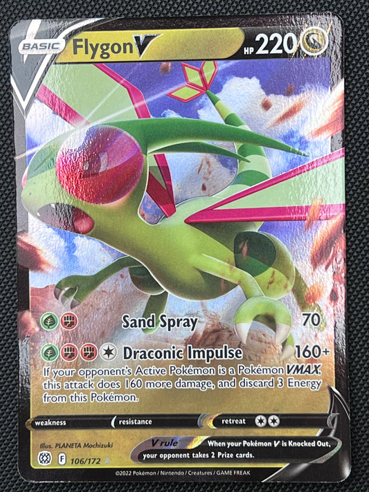 106/172 Flygon V - Pokémon Brilliant Stars Ultra Rare