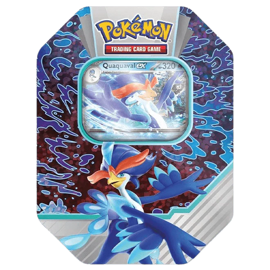 Pokémon TCG: SV03 - Paldea Partners Tin (Quaquaval Ex)