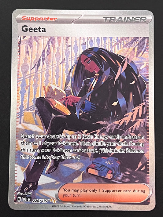 226/197 Geeta - Pokémon Obsidian Flames Special Illustration Rare