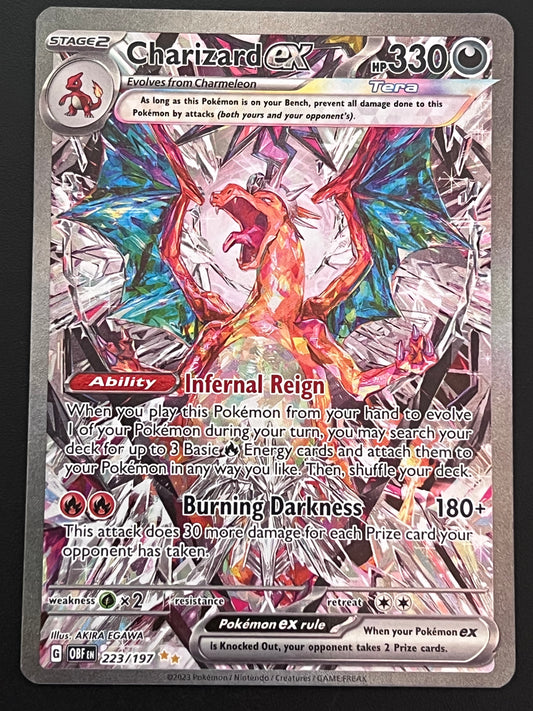 223/197 Charizard Ex - Pokémon Obsidian Flames Special Illustration Rare