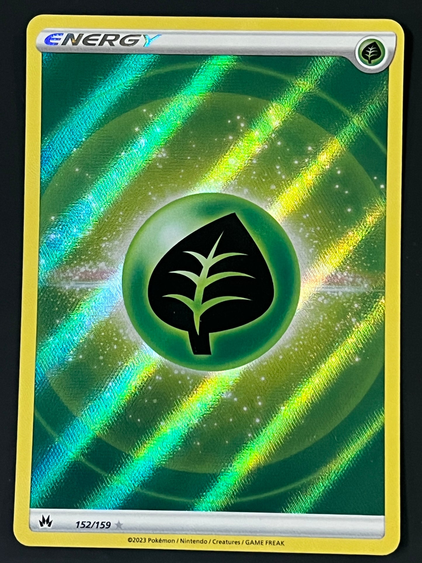 152/159 Grass Energy - Pokémon Crown Zenith Ultra Rare