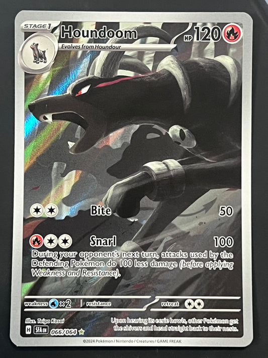 066/064 Houndoom - Pokémon Shrouded Fable Illustration Rare