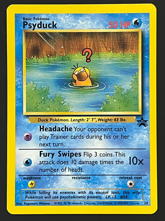 20 Psyduck - WoTC Black Star Promo