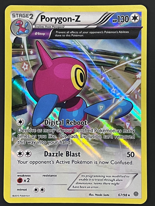 67/98 Porygon-Z - Pokémon Ancient Origins Rare Holo