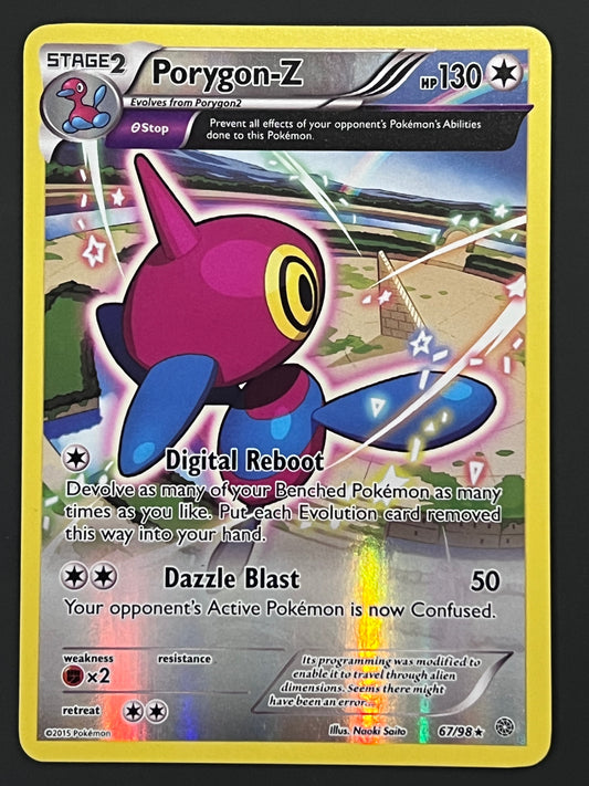 67/98 Porygon-Z - Pokémon Ancient Origins Rare Reverse