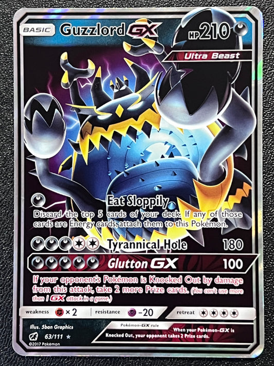 063/111 Guzzlord Gx - Pokémon Crimson Invasion Ultra Rare