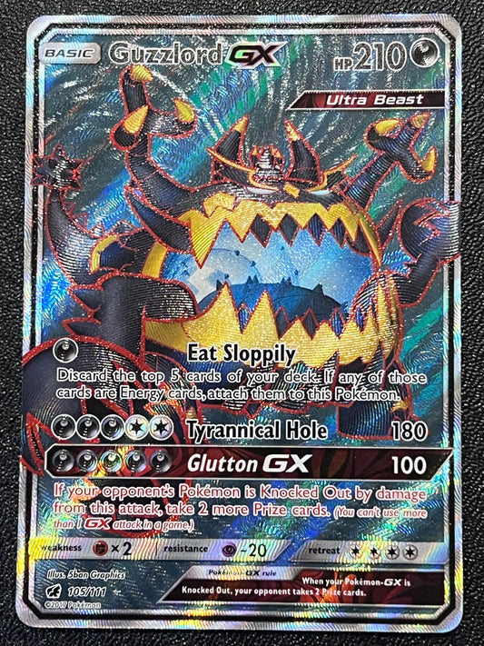 105/111 Guzzlord Gx - Pokémon Crimson Invasion Full Art