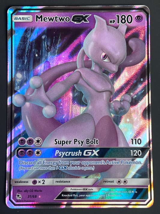 31/68 Mewtwo Gx - Pokémon Hidden Fates Ultra Rare