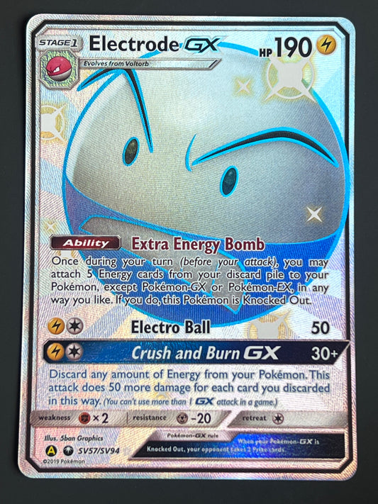 SV57/SV94 Electrode Gx - Pokémon Hidden Fates Shiny Rare