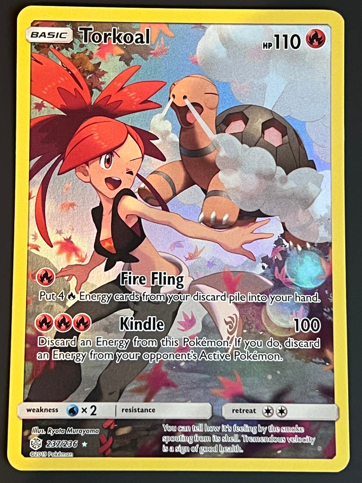 237/236 Torkoal - Pokémon Cosmic Eclipse Secret Rare