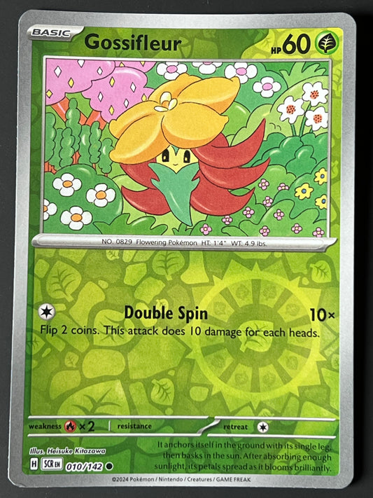 010/142 Gossifleur - Pokémon Stellar Crown Common Reverse