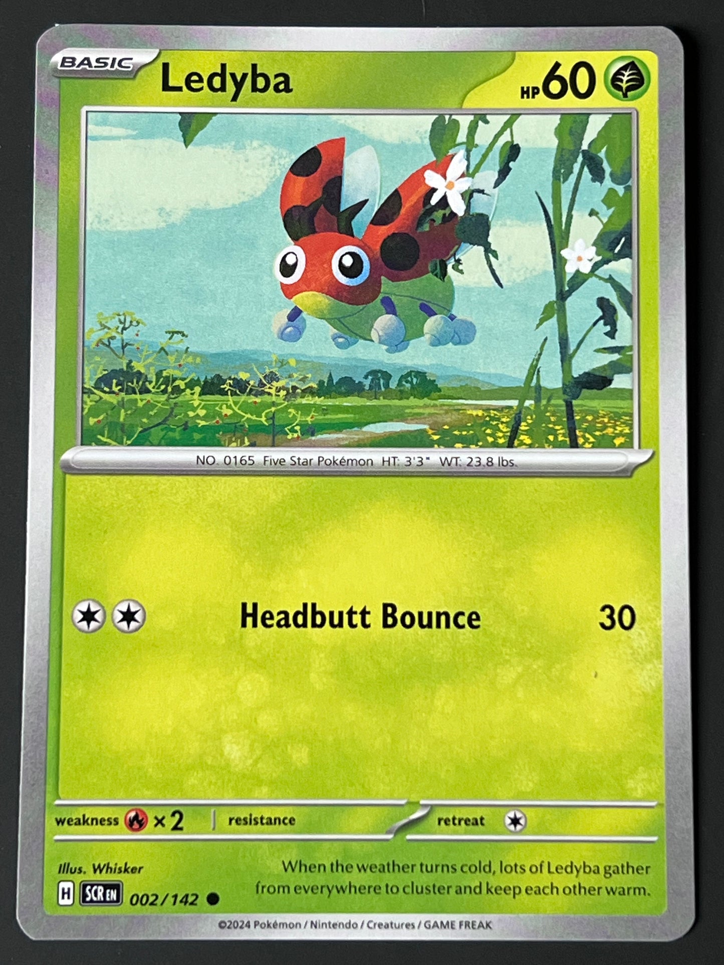 002/142 Ledyba - Pokémon Stellar Crown Common