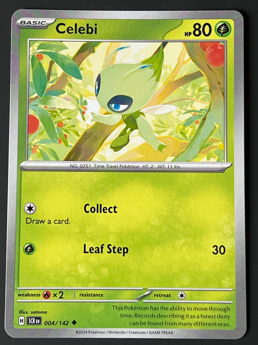 004/142 Celebi - Pokémon Stellar Crown Uncommon