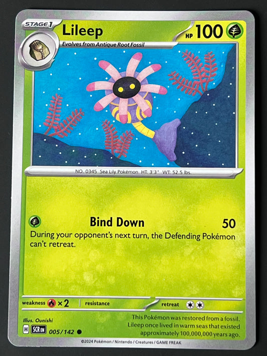 005/142 Lileep - Pokémon Stellar Crown Common