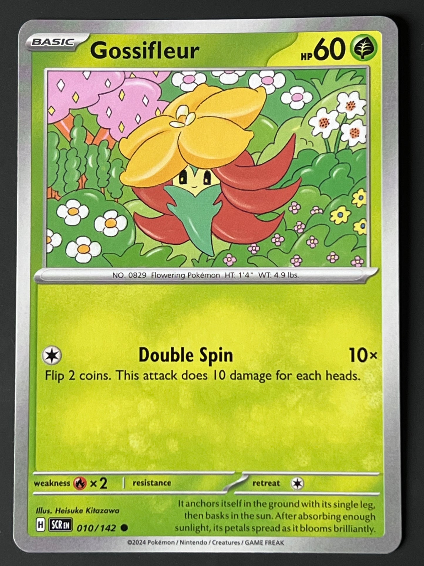 010/142 Gossifleur - Pokémon Stellar Crown Common