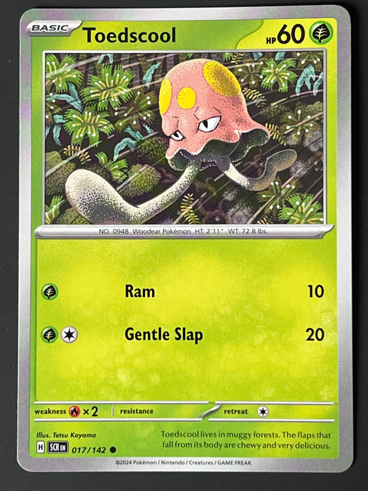 017/142 Toedscool - Pokémon Stellar Crown Common