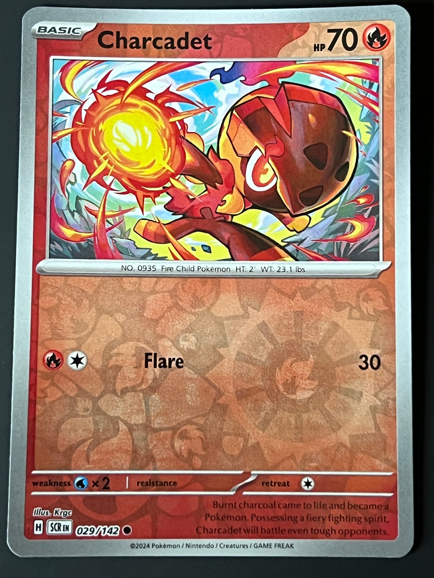 029/142 Charcadet - Pokémon Stellar Crown Common Reverse