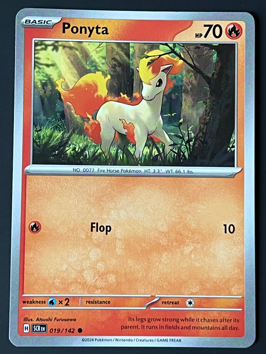 019/142 Ponyta - Pokémon Stellar Crown Common