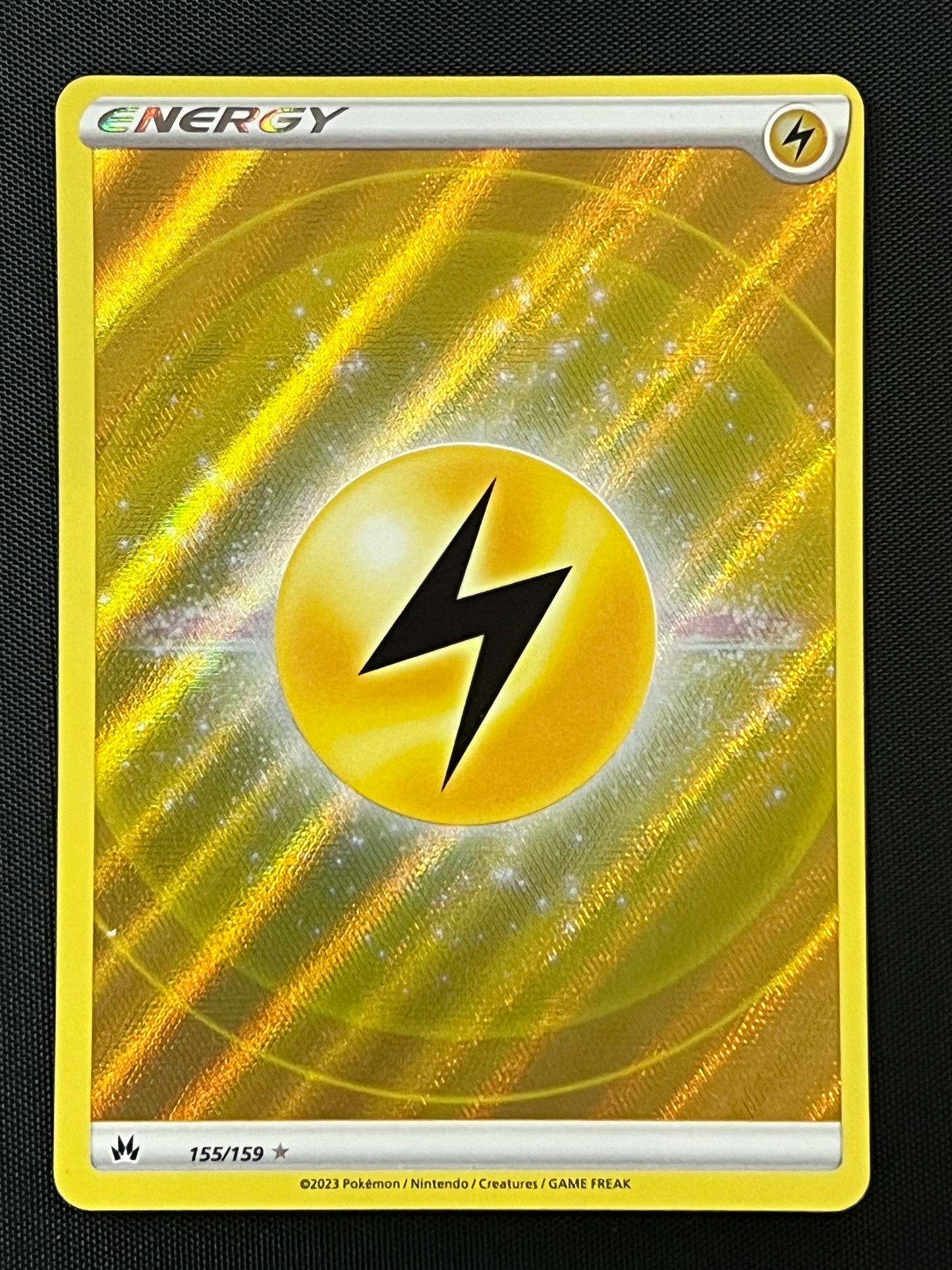 Lightning Energy - 155/159 Crown Zenith Ultra Rare Holo