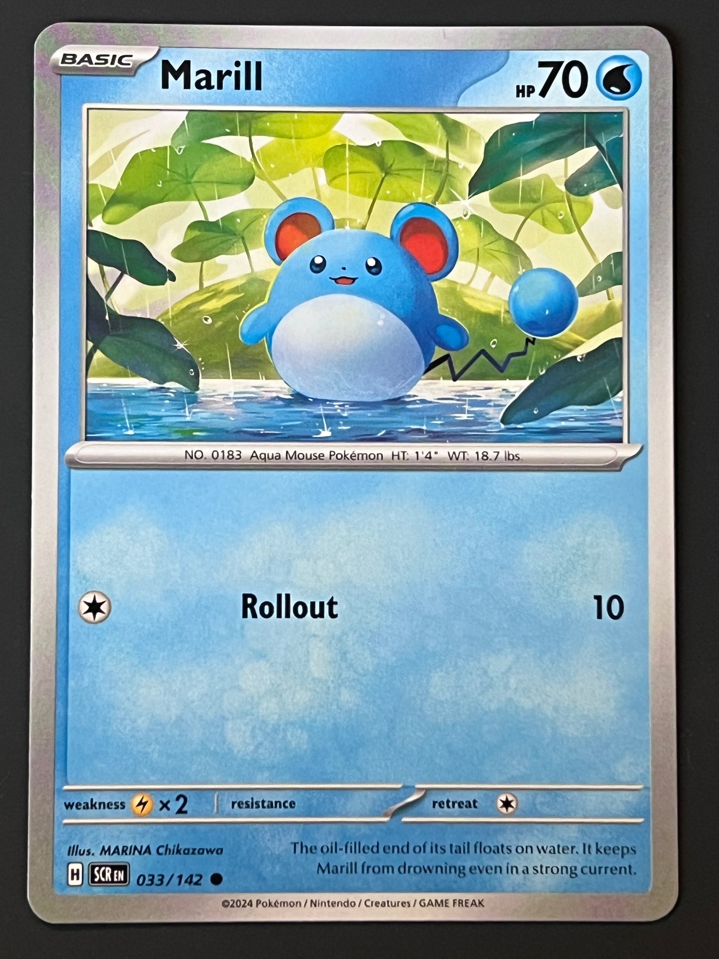 033/142 Marill - Pokémon Stellar Crown Common