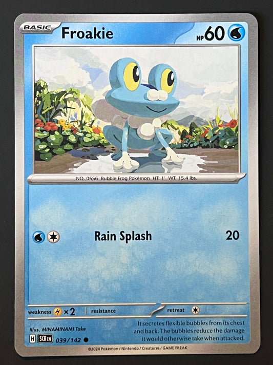 039/142 Froakie - Pokémon Stellar Crown Common