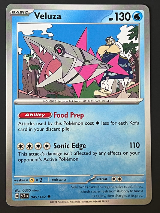 045/142 Veluza - Pokémon Stellar Crown Uncommon