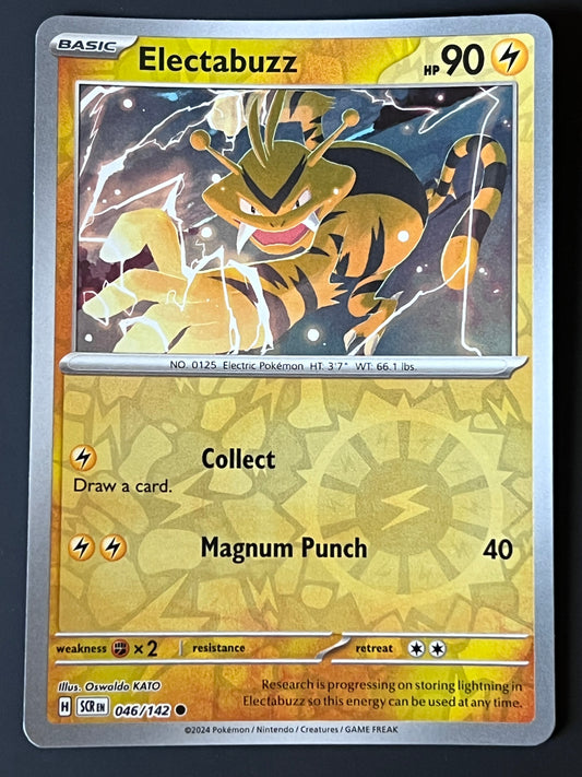 046/142 Electabuzz - Pokémon Stellar Crown Common Reverse