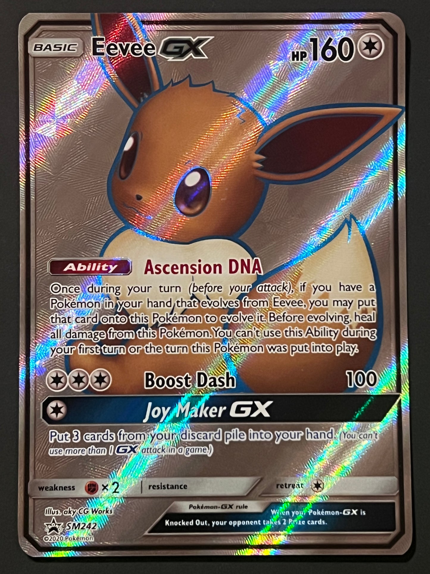 SM242 Eevee Gx - Pokémon Black Star Promo