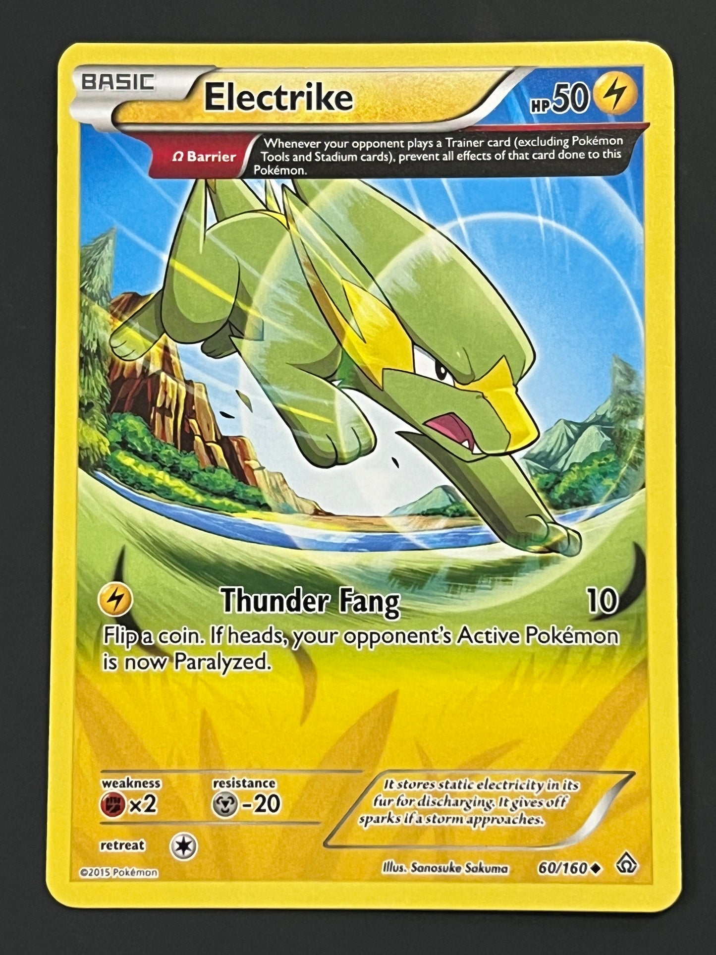 060/160 Electrike - Pokémon Primal Clash Uncommon