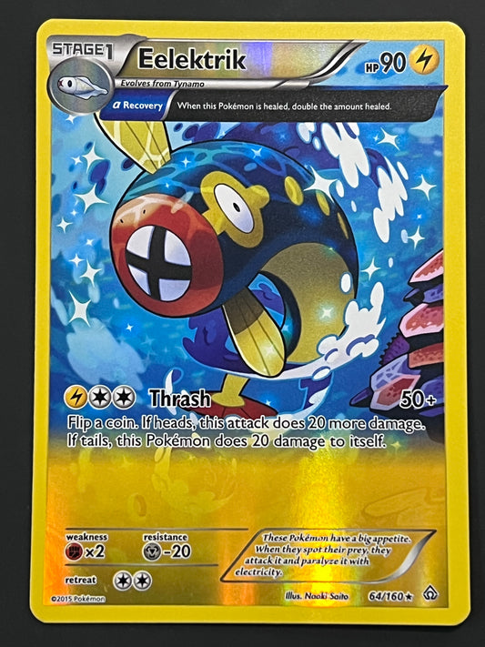 064/160 Eelektrik - Pokémon Primal Clash Rare Reverse