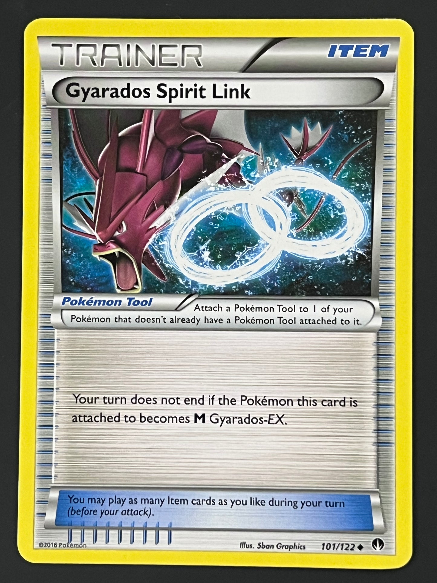 101/122 Gyarados Spirit Link - Pokémon Breakpoint Uncommon