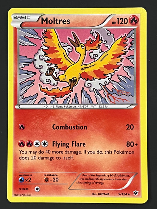 09/124 Moltres - Pokémon Fates Collide Rare