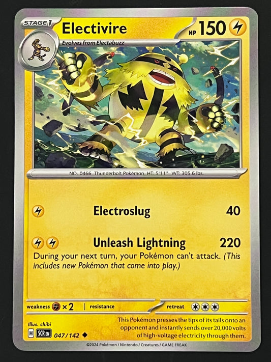 047/142 Electivire - Pokémon Stellar Crown Uncommon