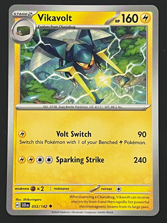 053/142 Vikavolt - Pokémon Stellar Crown Uncommon