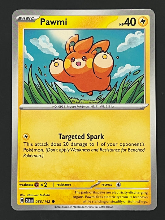 056/142 Pawmi - Pokémon Stellar Crown Common